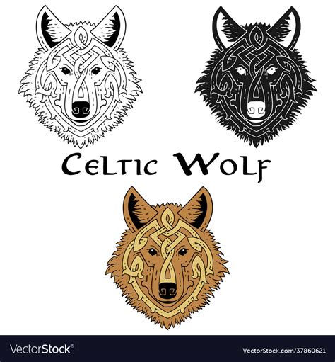 Ancient Celtic Wolf