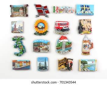 Souvenir Magnets Cities Europe Stock Photo 701343544 | Shutterstock