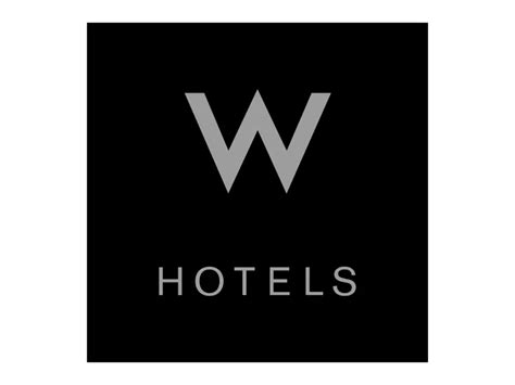 W Hotels Black Logo PNG vector in SVG, PDF, AI, CDR format