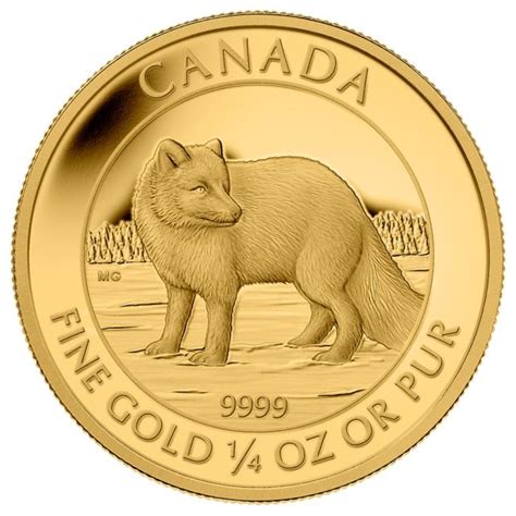 2014 $10 ARCTIC FOX - PURE GOLD COIN [132492] - Bullion Mart