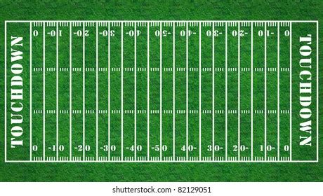 American Football Field Grass Texture Background Stock Illustration ...