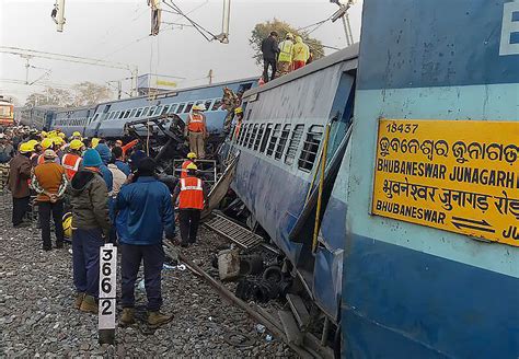 India train accident: At least 36 killed as Hirakhand express derails