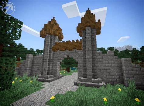 Made a small medieval gate what do you think? : Minecraftbuilds ...