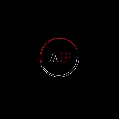 AP creative modern letters logo design template 32183518 Vector Art at Vecteezy