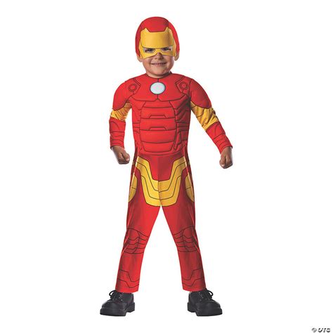 Toddler Boy’s Deluxe Muscle Chest Iron Man™ Costume | Oriental Trading