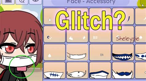 Gacha Life Face Glitch? - YouTube