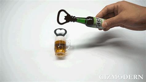 Magnetic Beer Bottle Opener, with Unique Design, for Home, Party & Mor ...