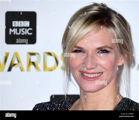 Jo whiley attending bbc music awards royal victoria dock hi-res stock photography and images - Alamy