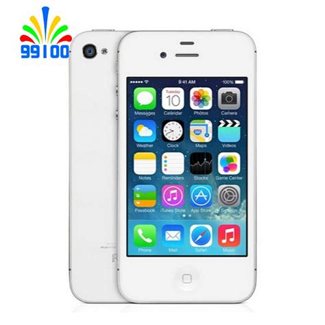 Used Original Apple Iphone 4s Factory Unlock Phone Dual core 16GB/32GB/64GB 8MP Camera GPS 3.5 ...