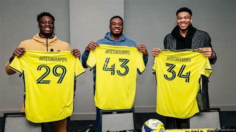 Giannis Antetokounmpo and his brothers join Nashville SC ownership ...