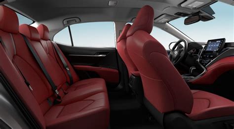 The 2021 Toyota Camry XSE Gets a Rad Red Interior