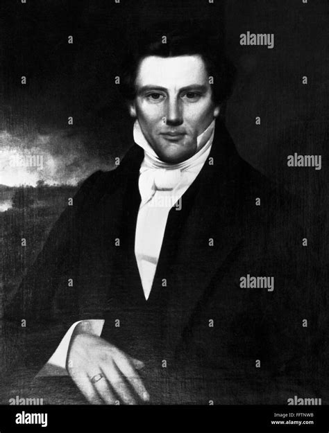 JOSEPH SMITH (1805-1844). /nAmerican founder of the Mormon church ...