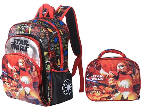 Star Wars Backpack Children School Bags Tote Lunch Bag Set Kids ...