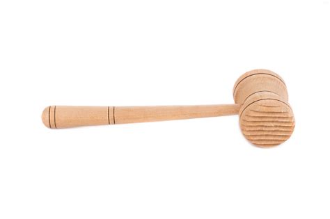 Wooden Meat Mallet Stock Photo - Download Image Now - iStock