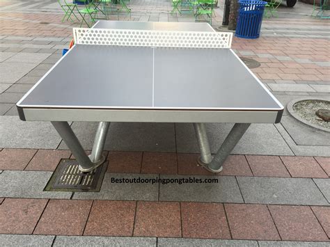 seattle outdoor ping pong tables