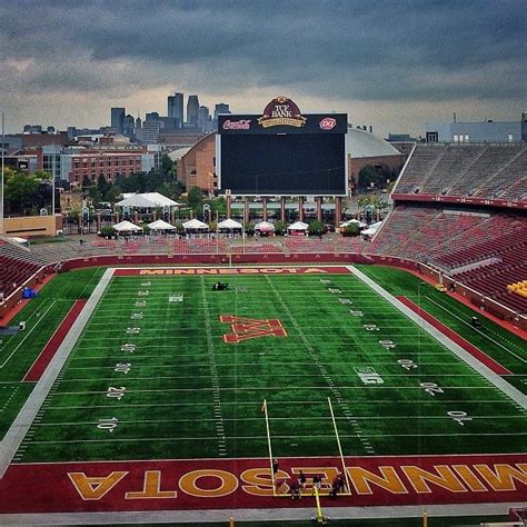 TCF Bank Stadium | Minnesota gophers, Stadium, Gopher football