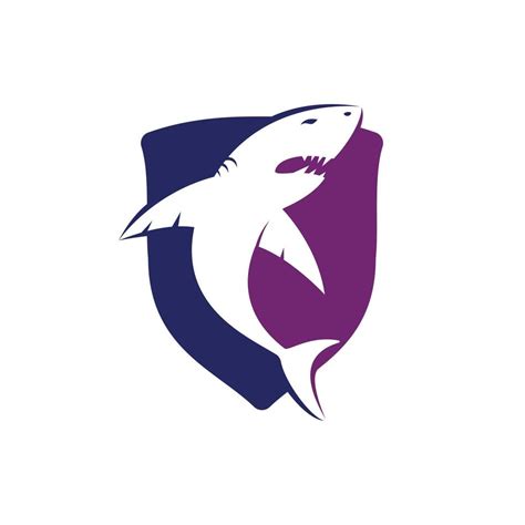 Shark vector logo design. Creative shark icon vector design template ...