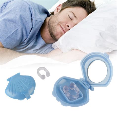 Buy YOGERS Silica Gel Anti-Snore Snoring Stopper Snore-Free Nose Clip ...