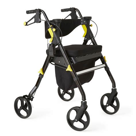 Medline Empower Rollator-BLACK | Walmart Canada