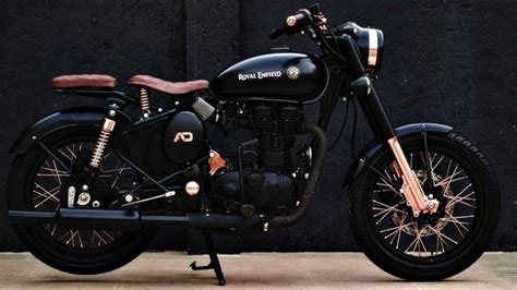 Modified Black-Copper Beauty | Royal Enfield Classic 350 - ModifiedX ...