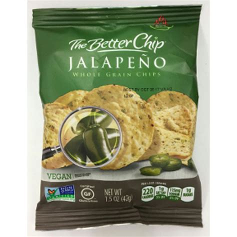 Wholesale The Better Chip Spicy Jalapeno Whole Grain Chips 1.5 oz (SKU ...