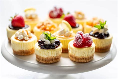 Mini Cheesecake Recipe - Saving Room for Dessert