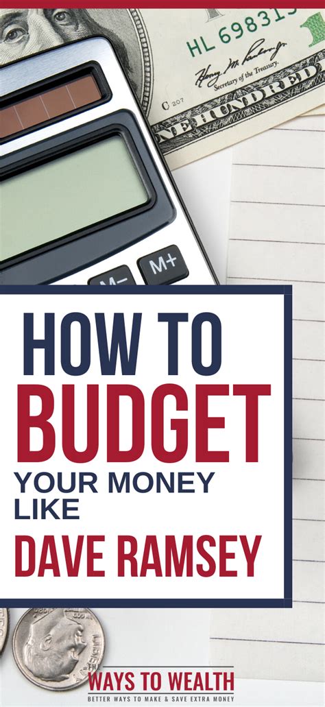 The step-by-step Dave Ramsey budgeting for beginners. See what budgeting categories he ...