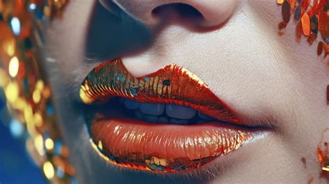 Premium AI Image | lip enhancement techniques lip closeup photography lip photography sexy lips