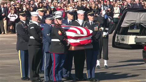 Mourners patiently wait to pay respects to George H.W. Bush - 6abc ...