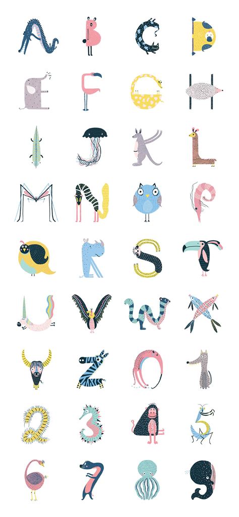 Ana Melo | Typography animal, Typography fonts, Lettering fonts