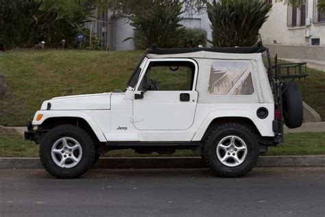 FOR SALE - JEEP TJ SAHARA (white soft top) | Jeep Wrangler S… | Flickr