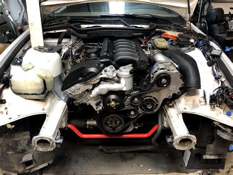 BMW E36 S52 Engine Swap – Completed with Oil Cooler and Spal Fan ...