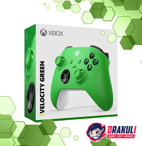 Xbox Wireless Controller Series S/X Velocity Green – Drakuli