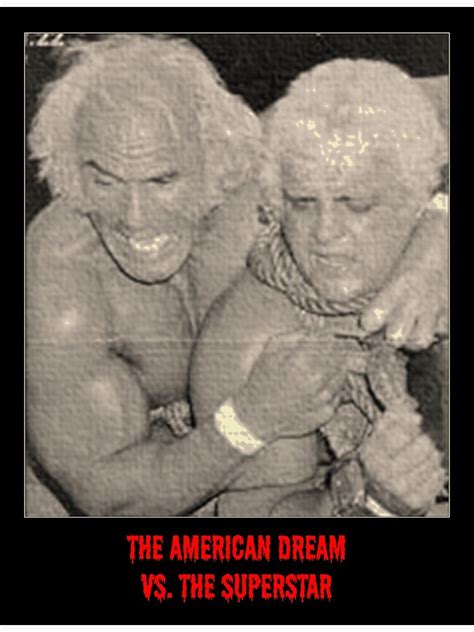 "The American Dream Dusty Rhodes vs "Superstar" Billy Graham" Poster for Sale by robinhoodcomic ...