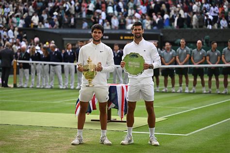 Carlos Alcaraz Wins First Wimbledon, Ending Novak Djokovic's Unbeaten ...