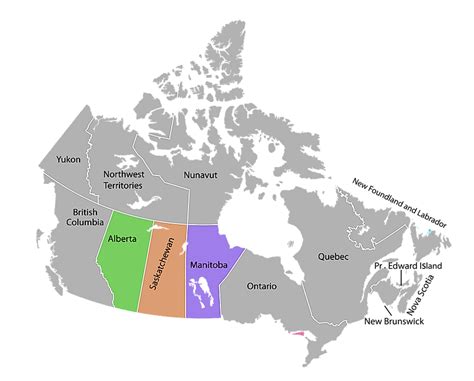 The 5 Regions Of Canada - WorldAtlas