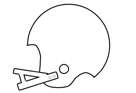 Football Stencil Printable - Cliparts.co