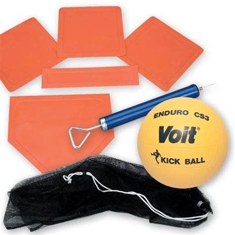 Voit Kickball Set $24.71 | Best home gym equipment, Playground balls, Ball