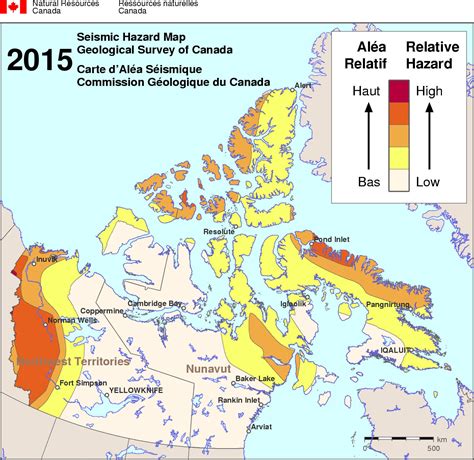 Seismic Zone Map Canada