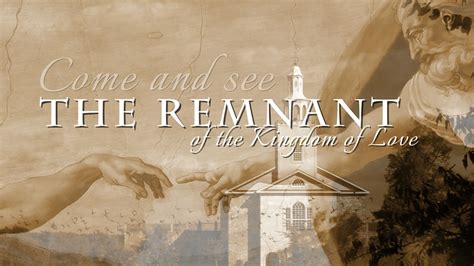 What is the Remnant? - Remnant Fellowship