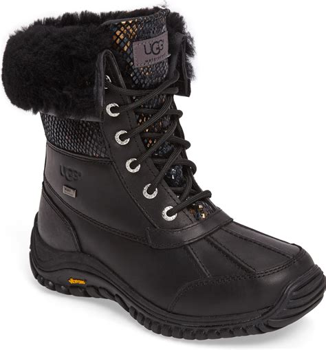 UGG® Adirondack II Exotic Velvet Waterproof Boot (Women) | Nordstrom