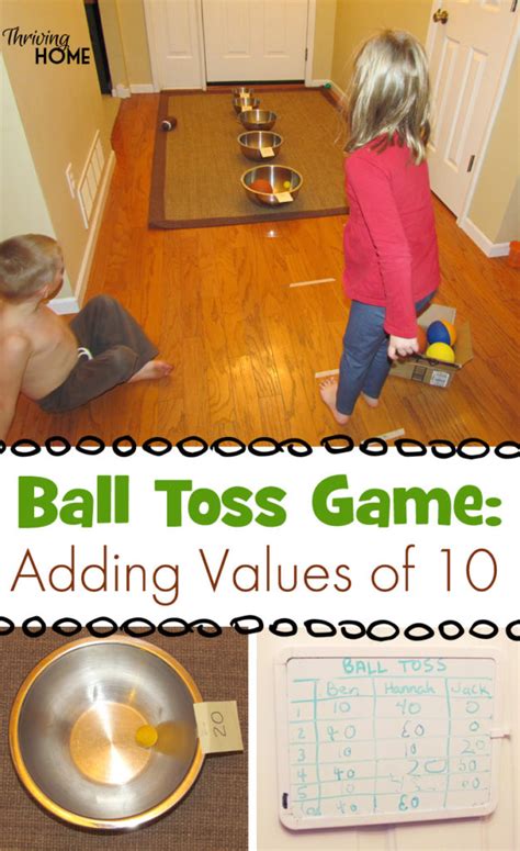 Ball Toss Game: Learning to Add by 10s | Thriving Home