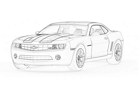 2010 Camaro Coloring Pages - Coloring Home