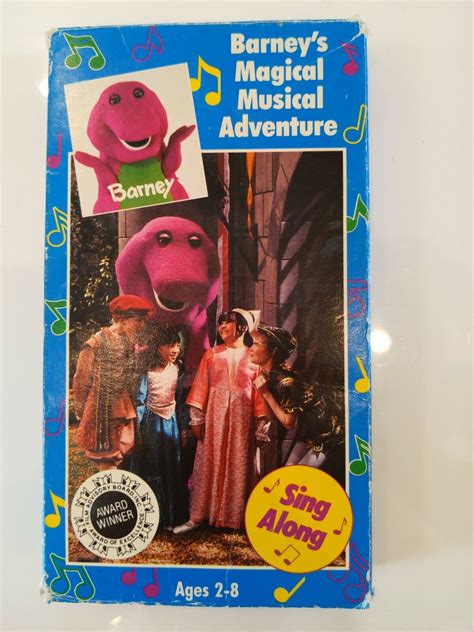 Barney S Musical Magical Adventure Vhs Sing Along Award Winner Castle | The Best Porn Website