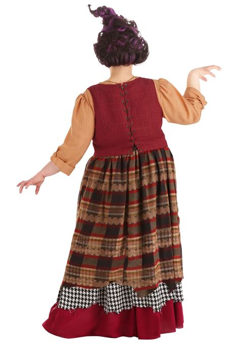 Women's Plus Size Hocus Pocus Mary Sanderson Costume