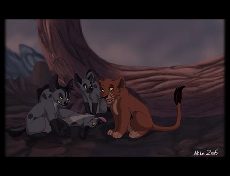 Young Hyenas and Scar - Hyenas from Lion King Fan Art (15899063) - Fanpop