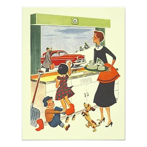 Retro Promotion or Off To New Job Party Invitation | Zazzle | Postcard ...