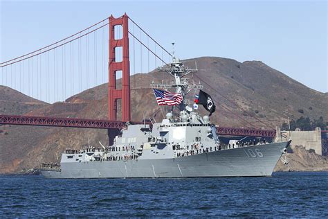 USS Stockdale DDG-106 Photograph by Rick Pisio