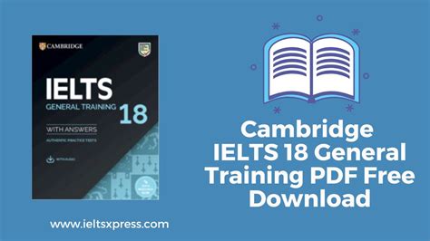 Cambridge IELTS 18 General Training PDF Free Download