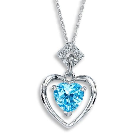 Blue Diamond Heart Necklace Titanic | Beauty & Fashion